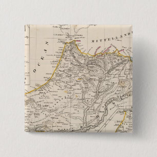 Morocco 15 Cm Square Badge
