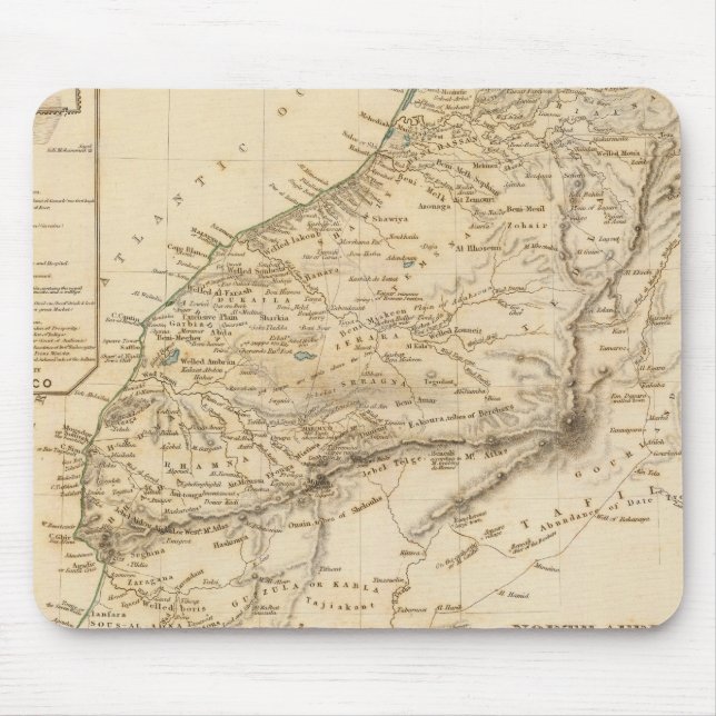 Morocco 2 mouse mat (Front)