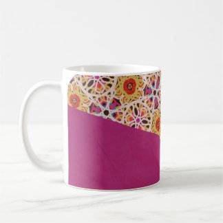 Morocco and Fuchsia Mug by KCS