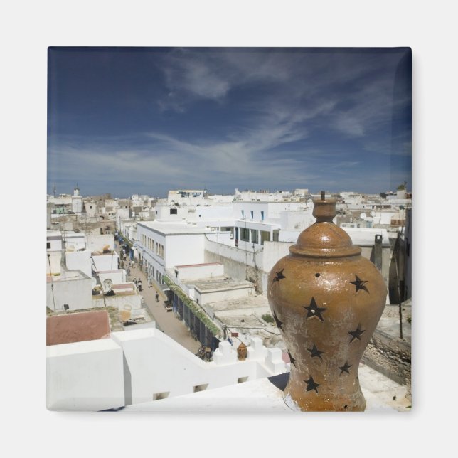 MOROCCO, Atlantic Coast, ESSAOUIRA: High Vantage Magnet (Front)