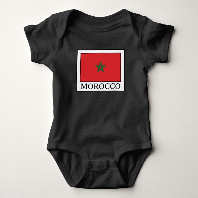 Morocco Baby Bodysuit (Front)
