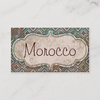 Morocco Business Cards