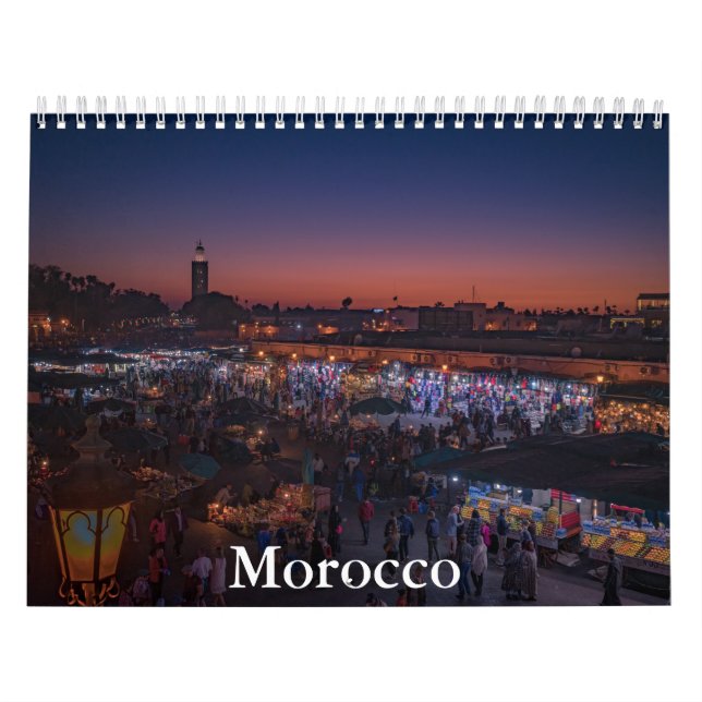 Morocco Calendar (Cover)