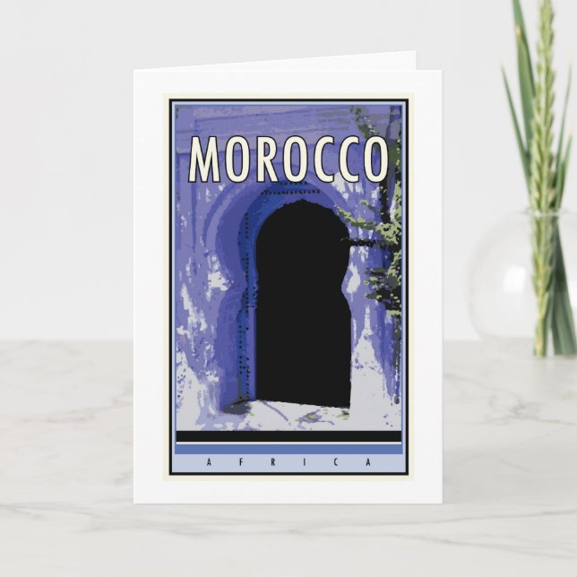 Morocco Card (Front)