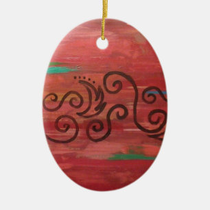 Morocco Ceramic Tree Decoration