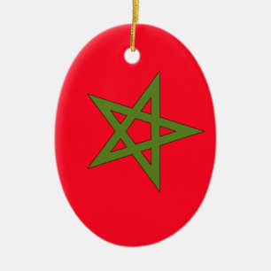Morocco Ceramic Tree Decoration