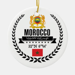 Morocco Ceramic Tree Decoration