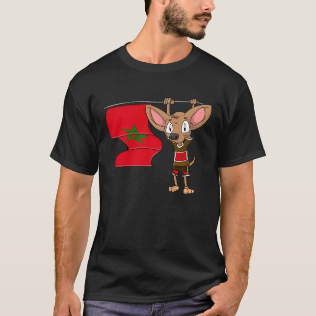 Morocco Chihuahua T-Shirt (Front)