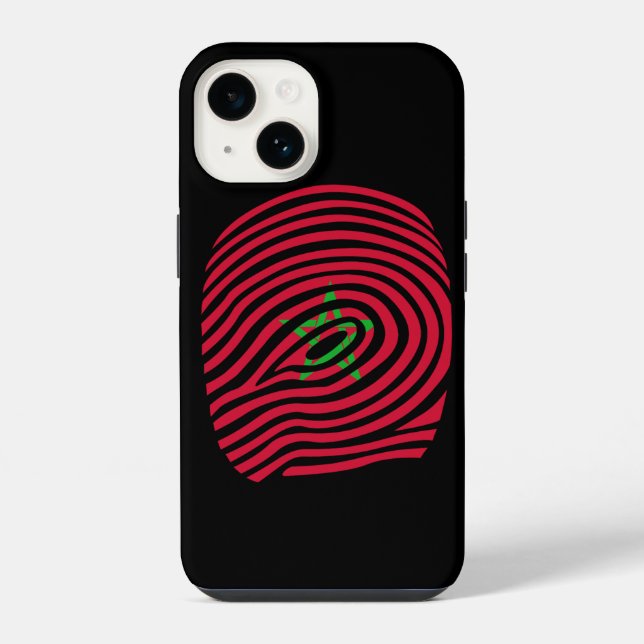 Morocco DNA iPhone Case (Back)