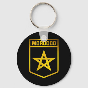 Morocco Emblem Key Ring
