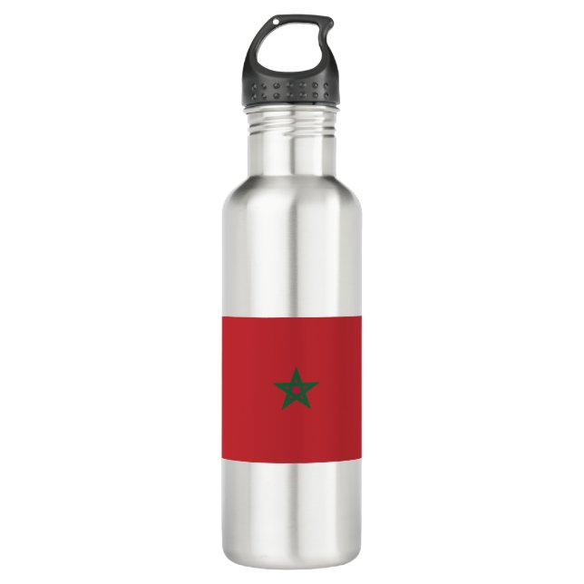 Morocco Flag 710 Ml Water Bottle (Front)