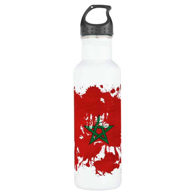 Morocco Flag 710 Ml Water Bottle (Front)
