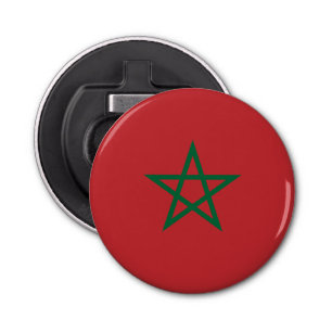 Morocco Flag Bottle Opener