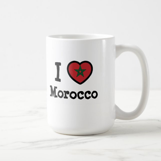 Morocco Flag Coffee Mug (Right)