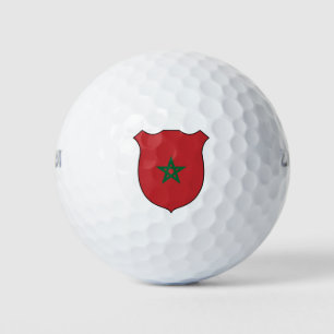 Morocco Flag Grand Patriotic Golf Balls