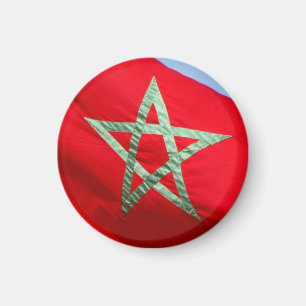 morocco flag magnet
