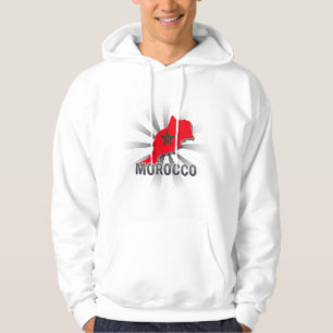 Morocco Flag Map 2.0 Hoodie