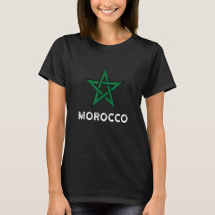 Morocco Flag men women kids Maroc Moroccan Flag T-Shirt