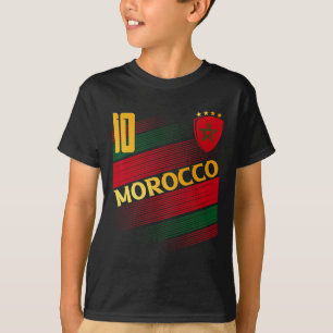 Morocco Flag Moroccan Pride Lovers T-Shirt