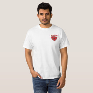 Morocco Flag Shield T-Shirt