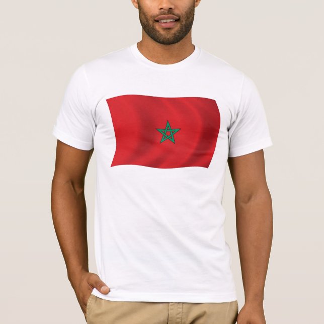 Morocco Flag Shirt (Front)