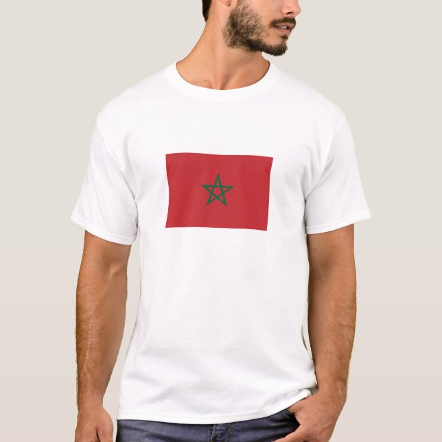 Morocco Flag T-Shirt (Front)