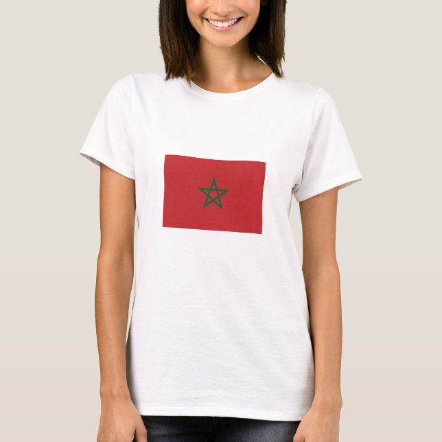 Morocco Flag T-Shirt (Front)