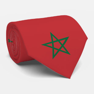 Morocco Flag Tie