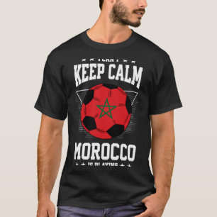 Morocco Football Jersey 2022 Flag Funny Soccer Lov T-Shirt
