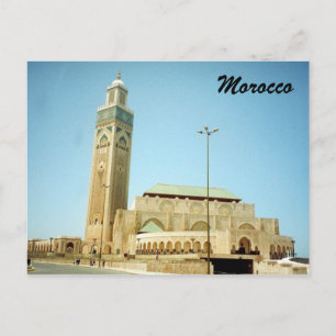 morocco hassan postcard