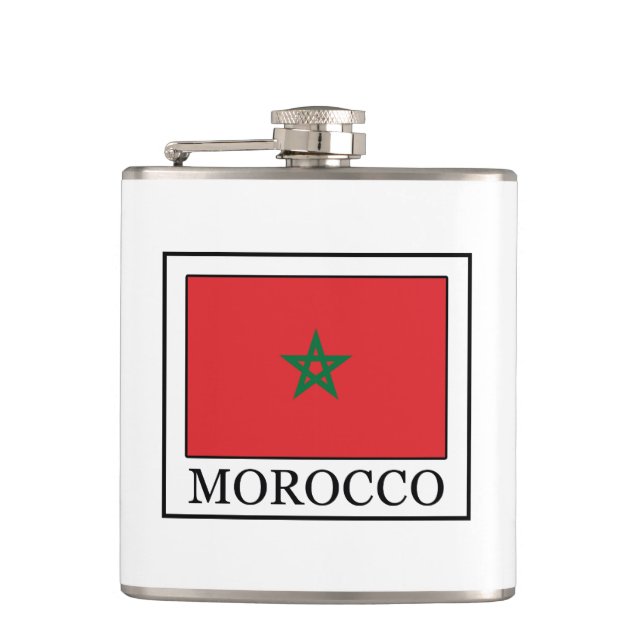 Morocco Hip Flask (Front)
