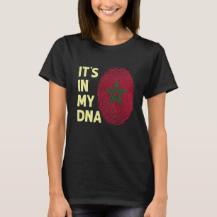 Morocco In My Dna Moroccan Flag Team Morocco 1 T-Shirt