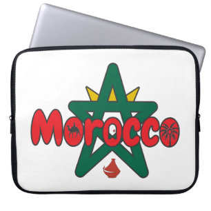 Morocco is a door to history, a tagine of welcome laptop sleeve