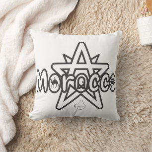 Morocco is crowned tradition, its doors welcoming cushion