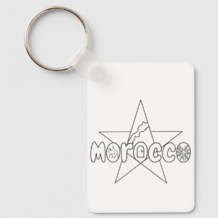 Morocco is crowned tradition, its doors welcoming key ring