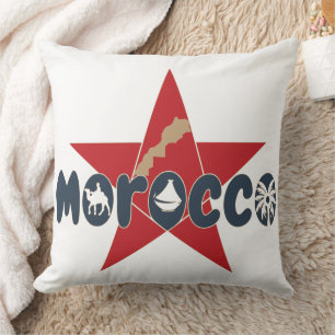 Morocco is heritage you wear with pride cushion