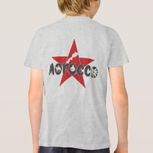 Morocco is heritage you wear with pride Tri-Blend shirt