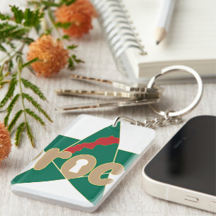 Morocco is identity, passed down with pride key ring