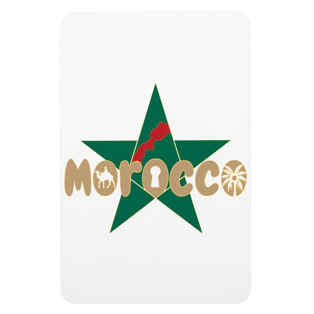 Morocco is identity, passed down with pride magnet (Vertical)