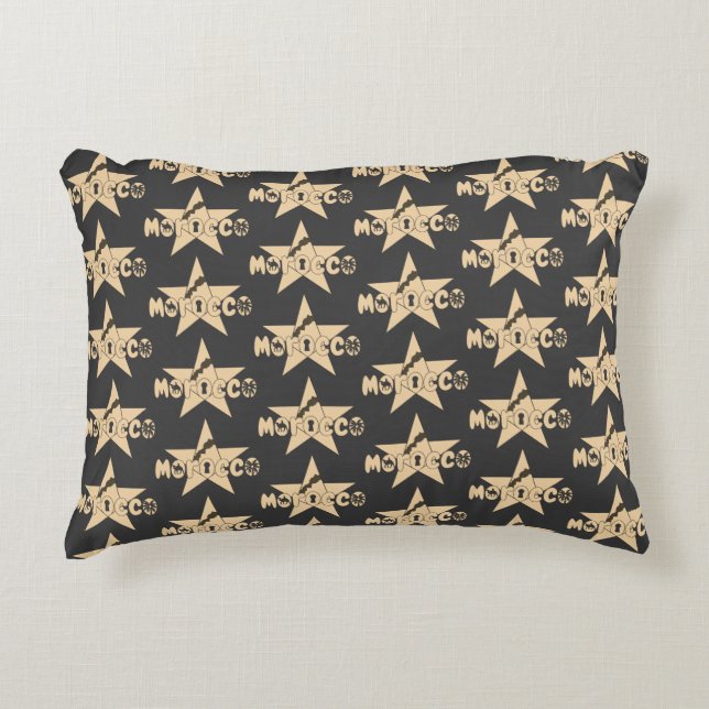 Morocco is pride in every detail decorative cushion (Front)