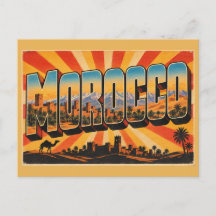 Morocco Kasbah Oasis Atlas Sahara Vintage Travel
