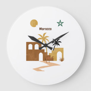 Morocco large clock