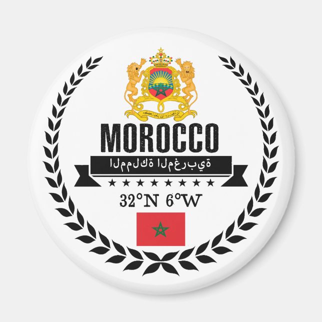 Morocco Magnet (Front)