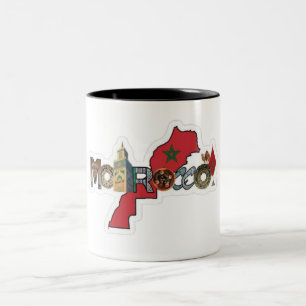 Morocco Map Tea Mug – Proudly Sip with Moroccan S