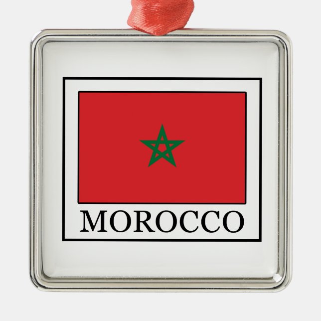 Morocco Metal Tree Decoration (Front)