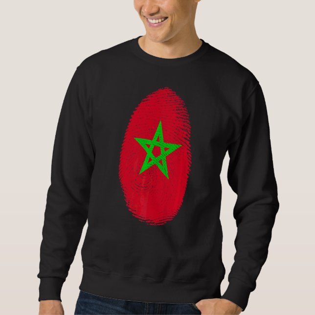 Morocco Moroccan  3 Sweatshirt (Front)