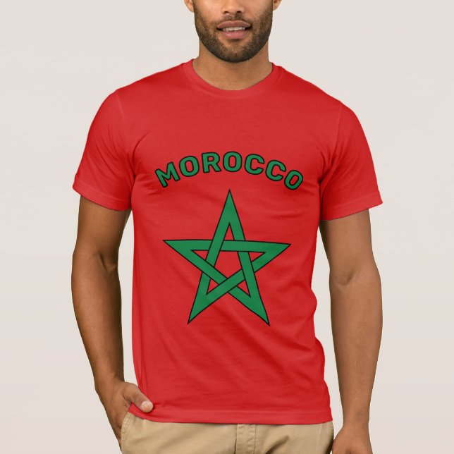 Morocco - Moroccan Flag Men's T-Shirt (Front)
