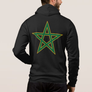 Morocco Moroccan Flag Soccer Football Lover Hoodie