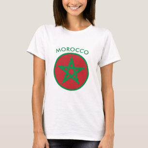Morocco - Moroccan Flag Women T-Shirt. T-Shirt