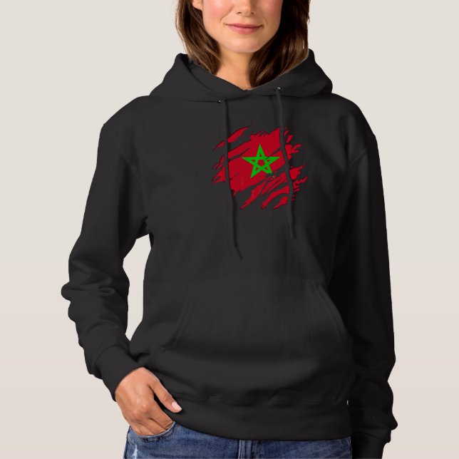 Morocco Moroccan Hoodie (Front)